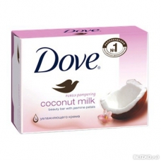 МЫЛО-КРЕМ DOVE 135гр. Кокосовое молочко, лепестки жасмина МЫЛО-КРЕМ DOVE 135гр. Кокосовое молочко, лепестки жасмина